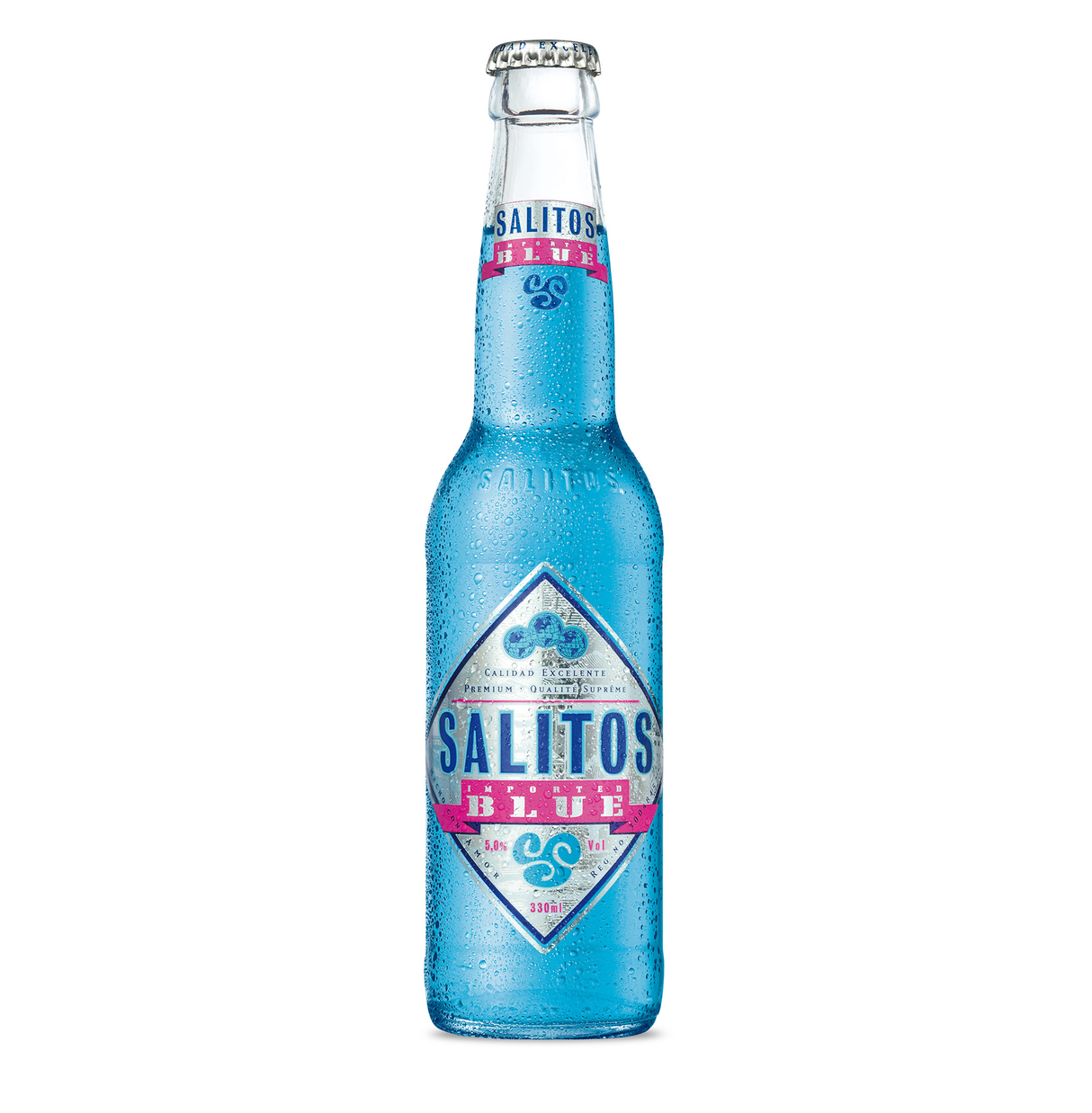 Salitos botella azul 5% (24x 33cl)
