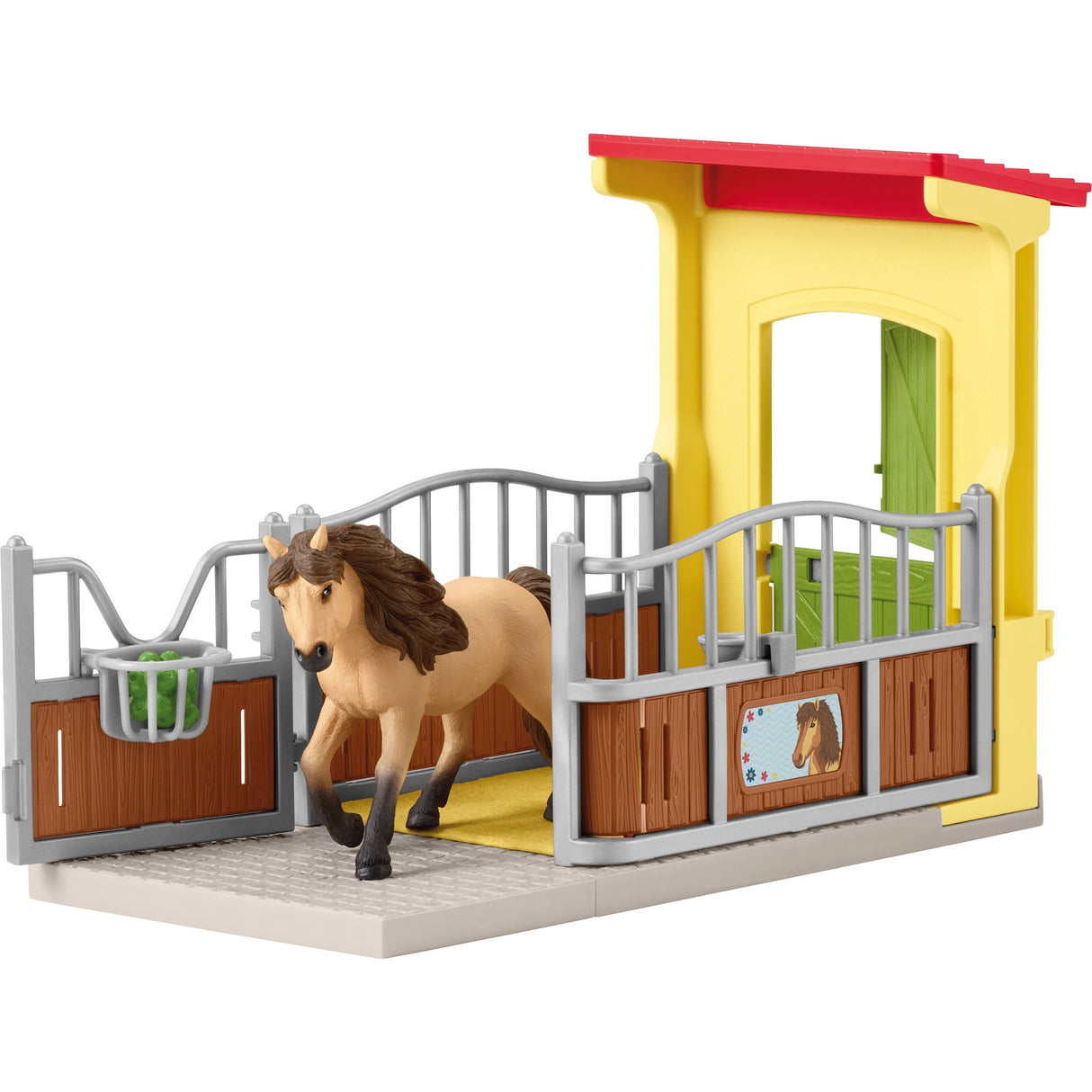 Schleich Farm World Ponystal avec Icelanderhessle 42609