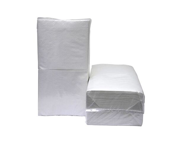Servilletas 1 4 pliegues alto blanco 32x31,5cm 1capa (9x 500 piezas)