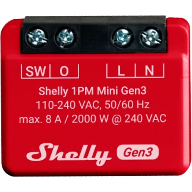 Shelly plus 13:00 mini gen3