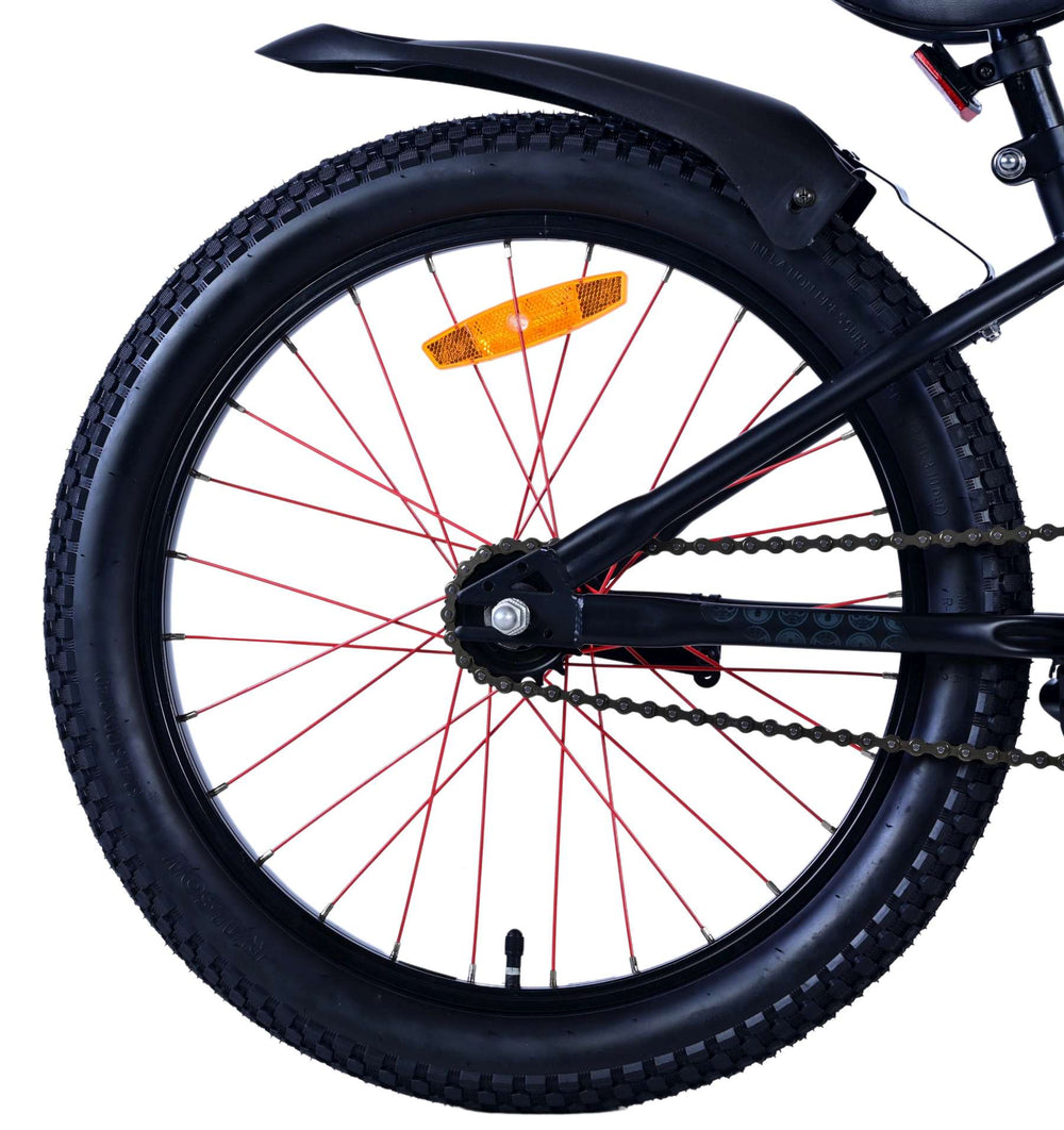 Spider -Man - Bicycle pour enfants - garçons - 20 pouces - Matt Black