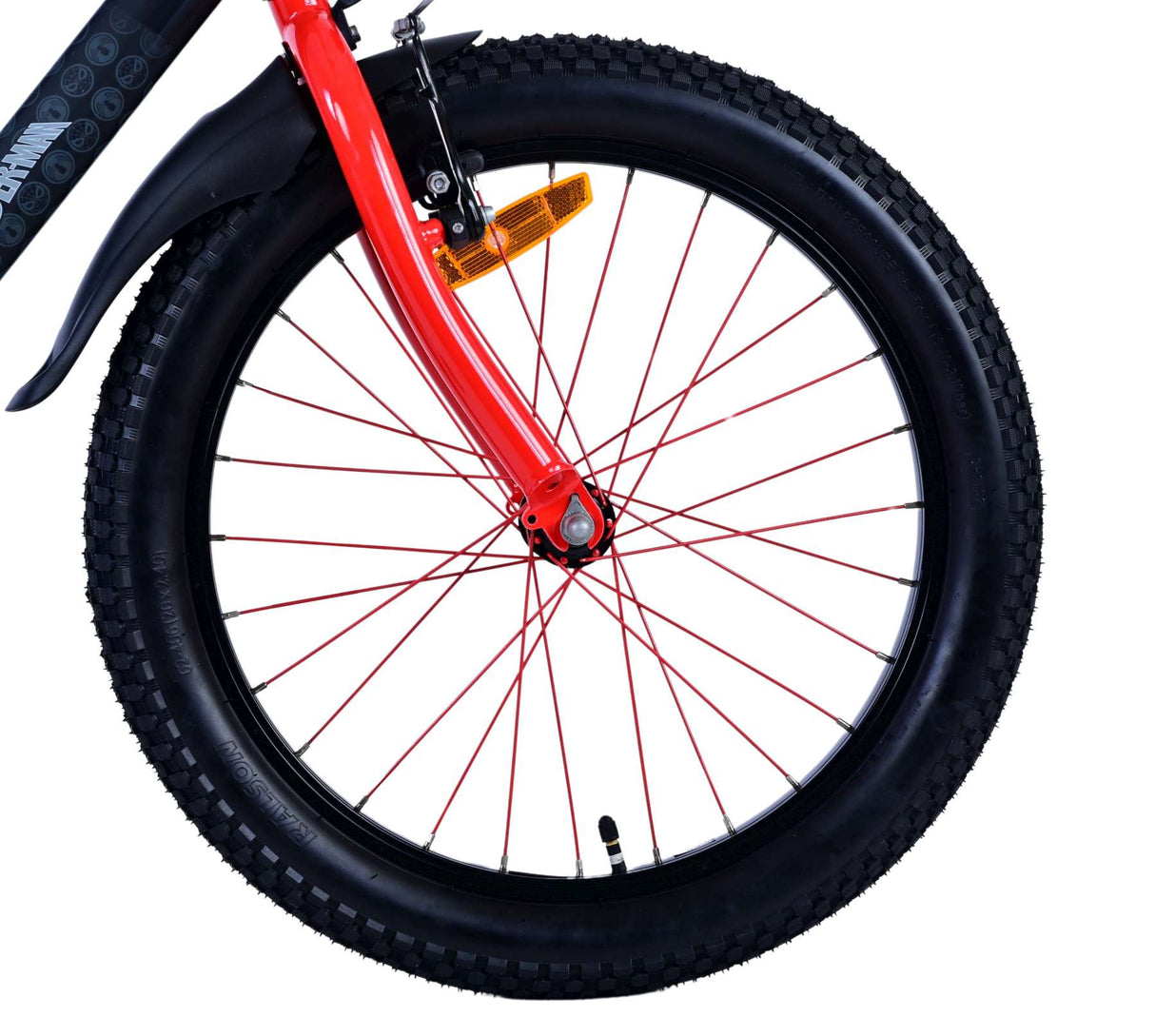 Spider -Man - Bicycle pour enfants - garçons - 20 pouces - Matt Black