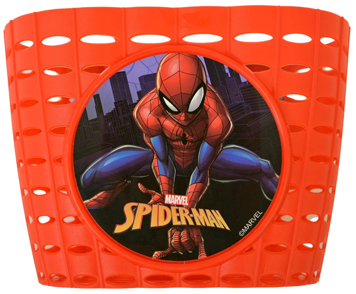 Spiderman spider-man plastic basket - boys - red