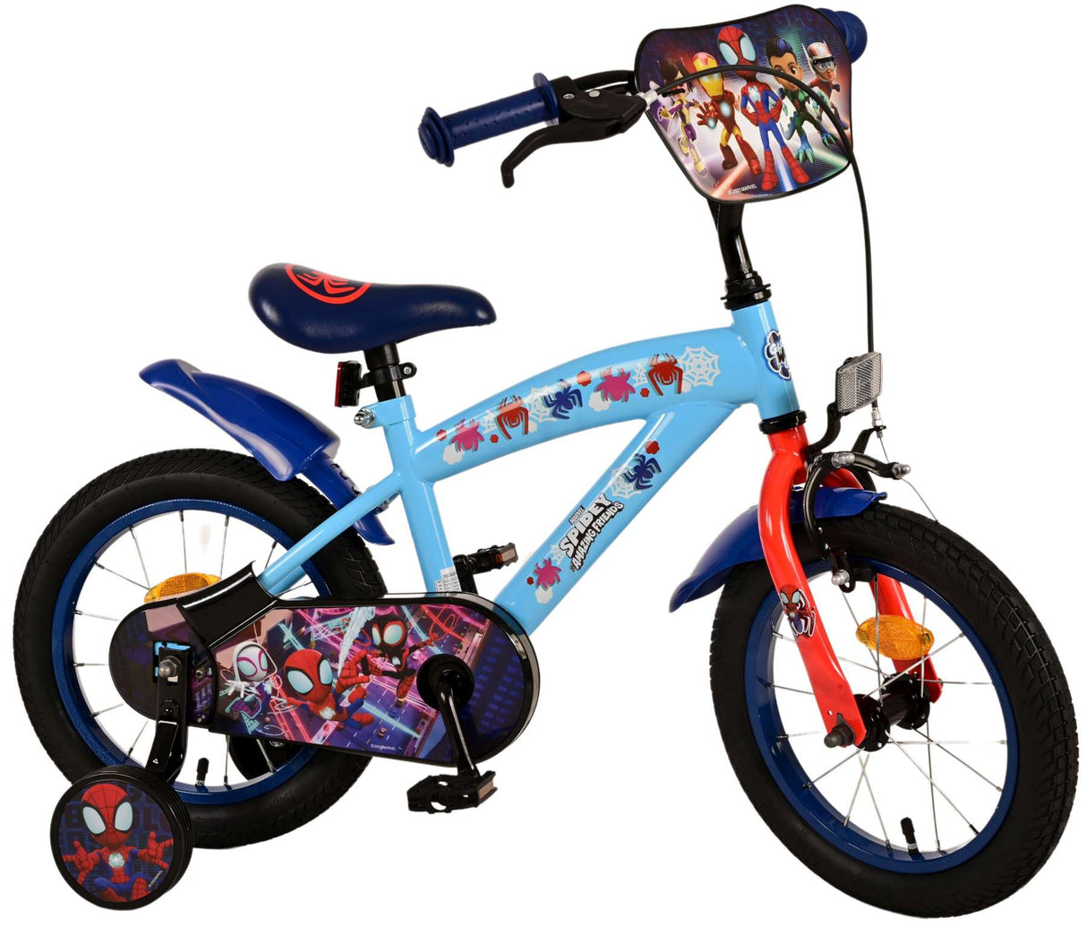 Spidey Kinderbike - Jungen - 14 Zoll - Blau