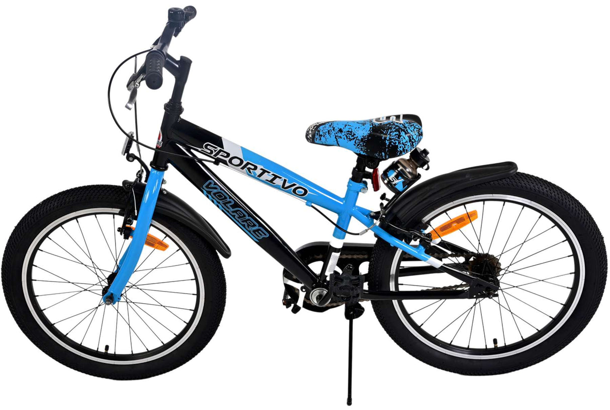 Volore Sportvivo Kanner Velo - Jongen - 20 Zoll - blo - zwee Handbremsen