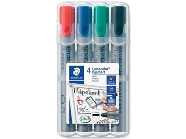 Staedtler lumocolor flipchart marker (1x 4 pieces)