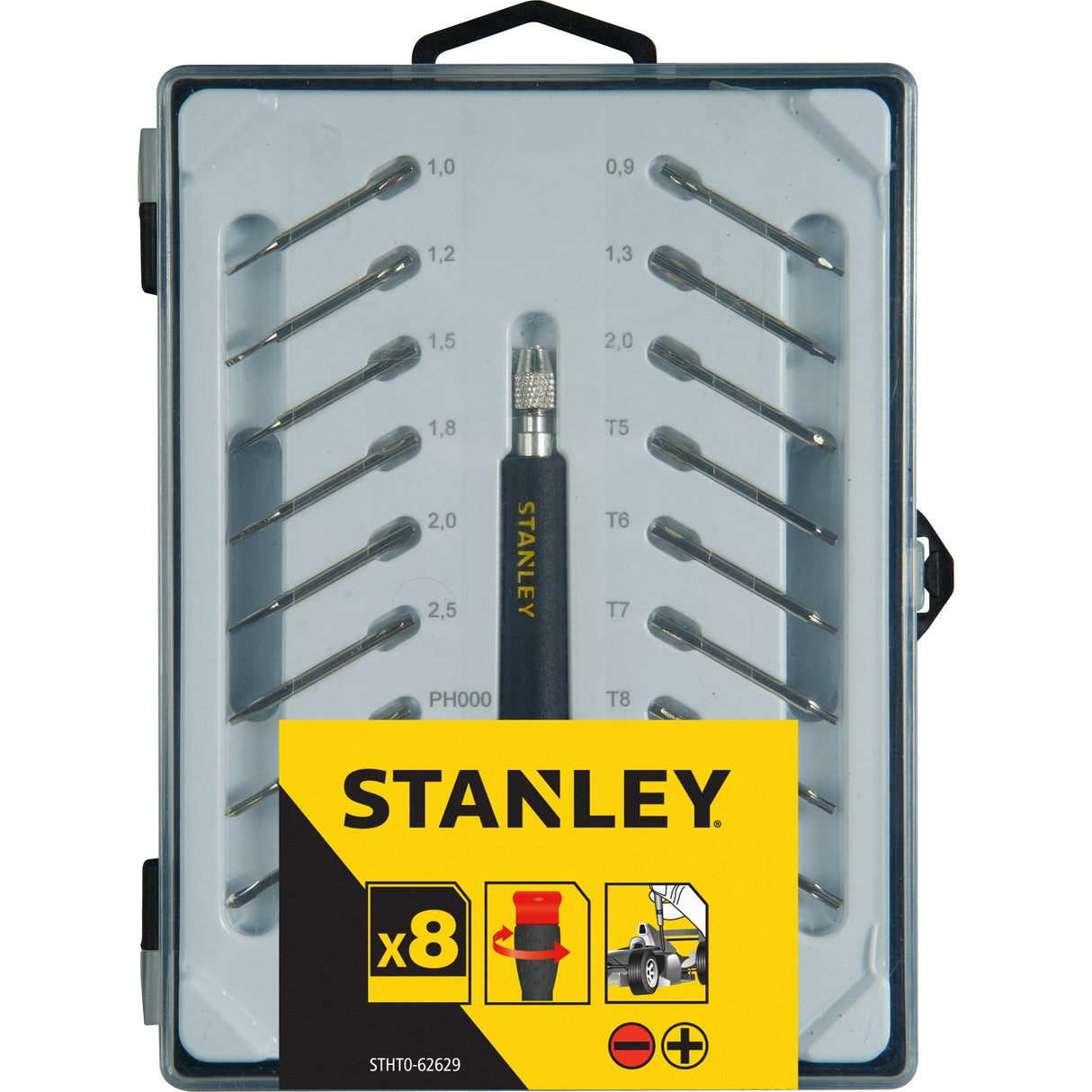 Stanley Precision Screwdriver Multibit