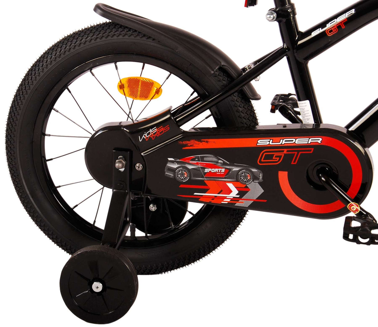 Volare Super GT Kinderbike - Jungen - 16 Zoll - Rot