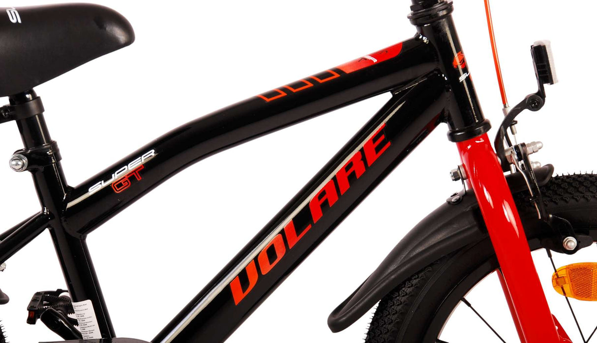 Volare Super GT Kinderbike - Jungen - 16 Zoll - Rot