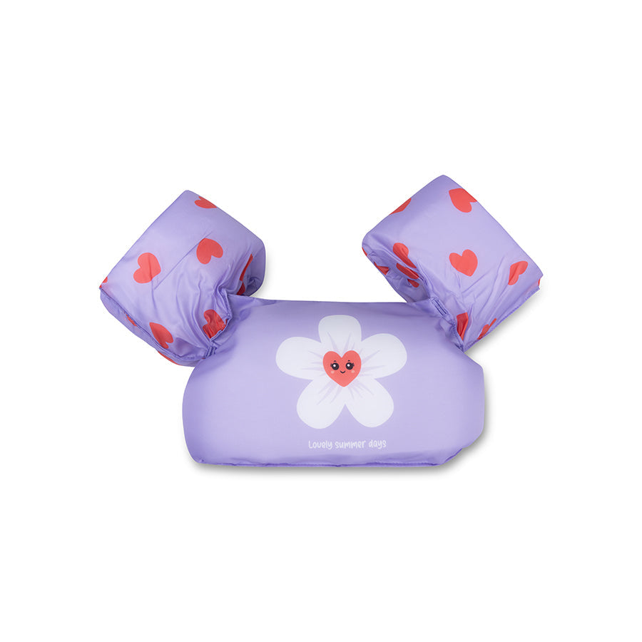 Corazones dulces | Lila Puddle Jumper 2-6 años