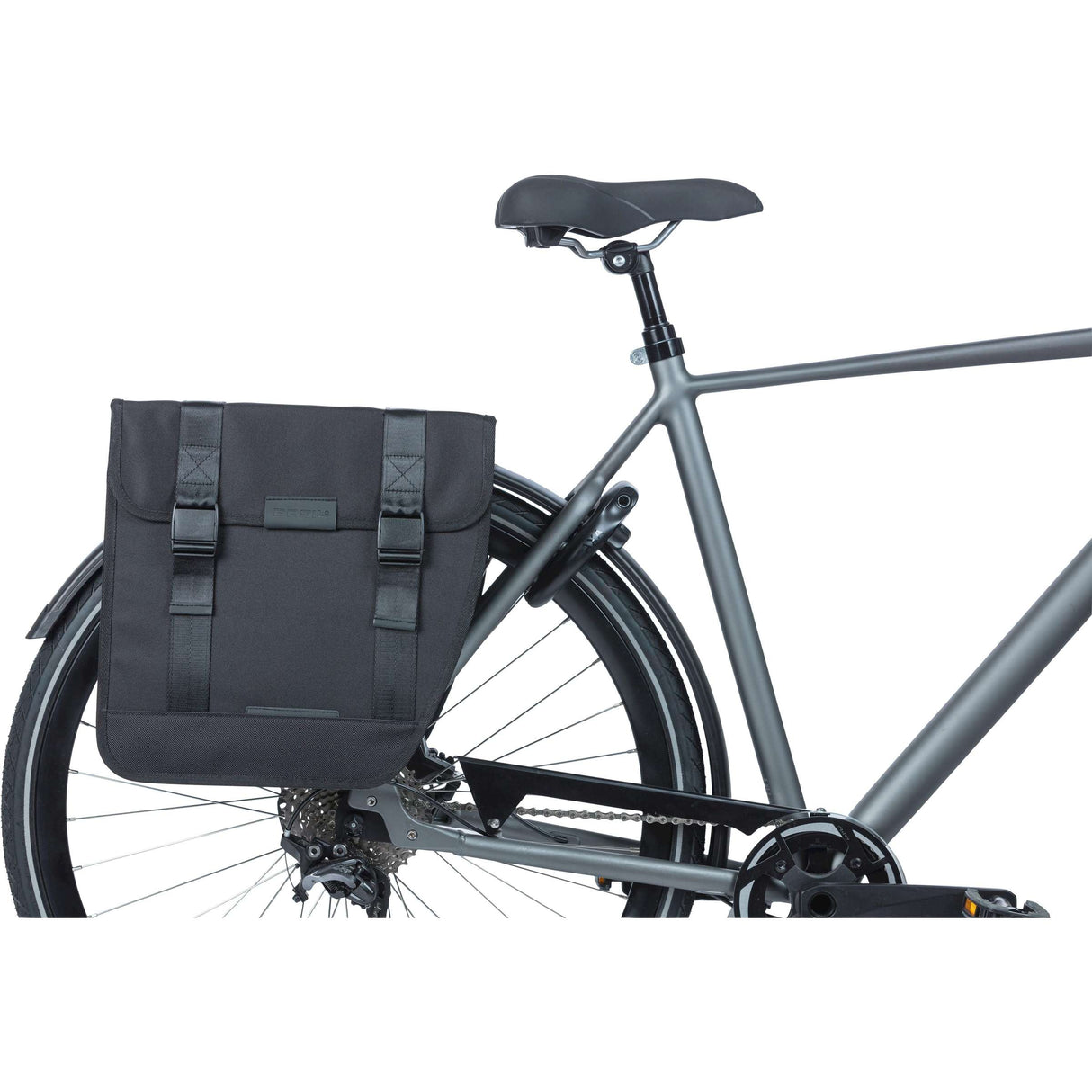 Basil Tour Double Bicycle Bag Black 35L