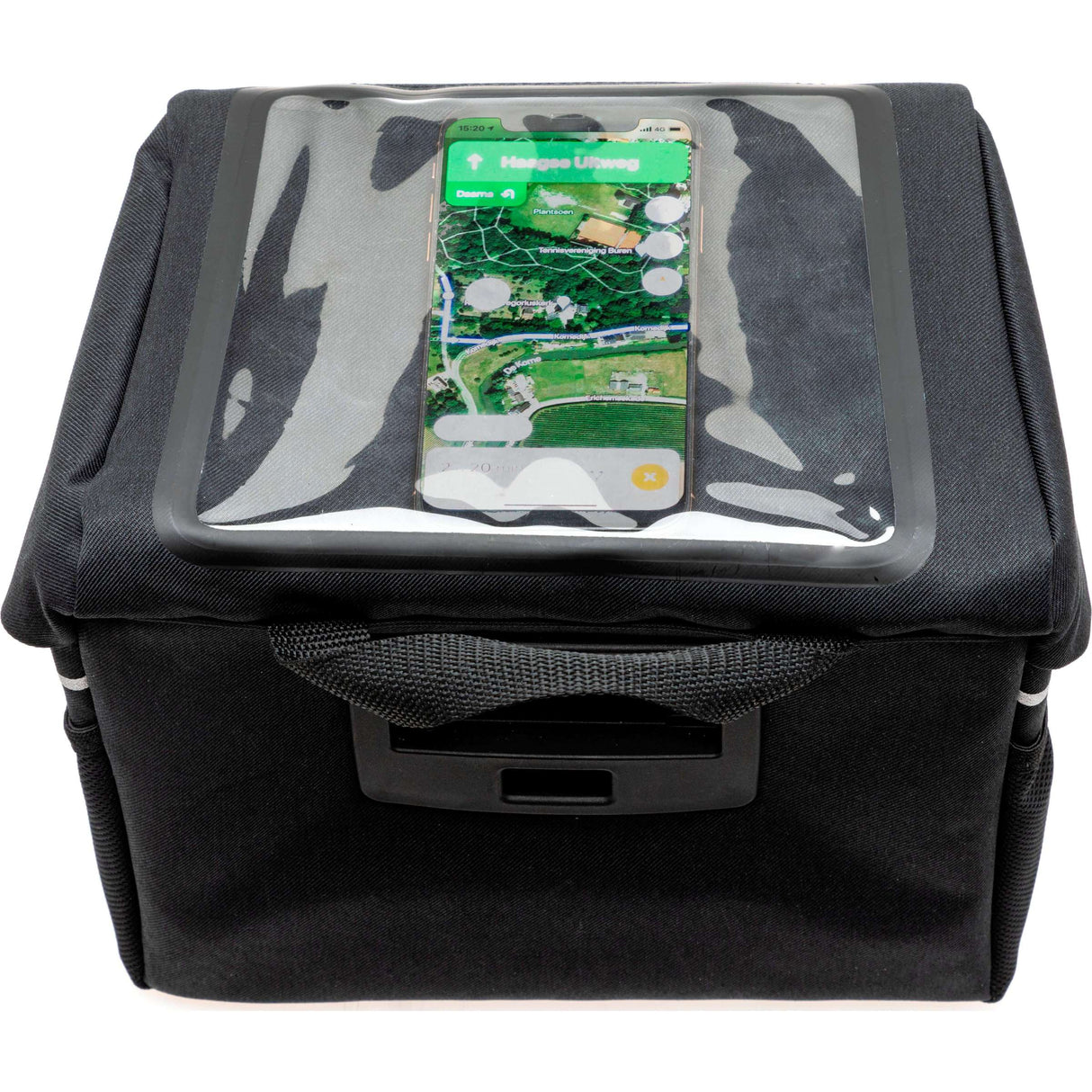 Nova looxs športna torbica za krmilo črno 9l