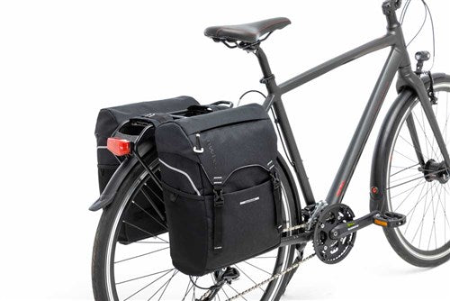 New Looxs Sports double bicycle bag black gray