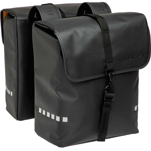 New Looxs Odense 224.501mik black double bicycle bag