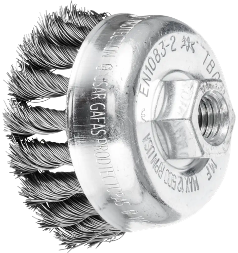 Pferd komborstel staal 65mm m14 0.35 pos