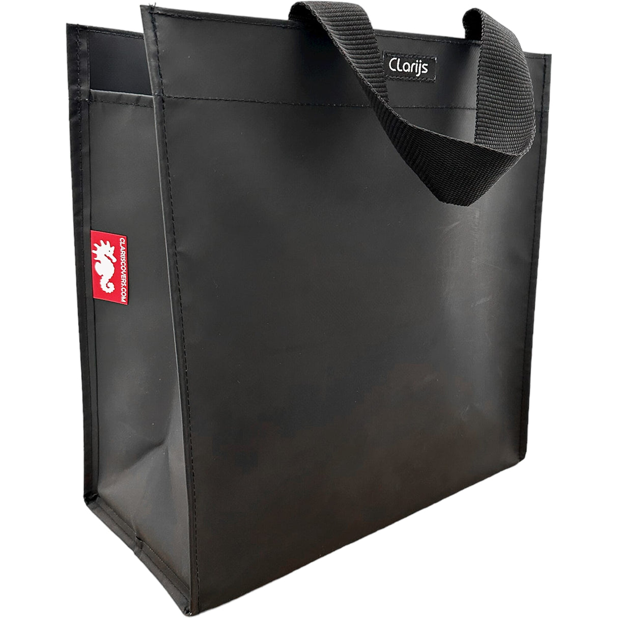 Clarijs shopping bag PVC 23l matt black