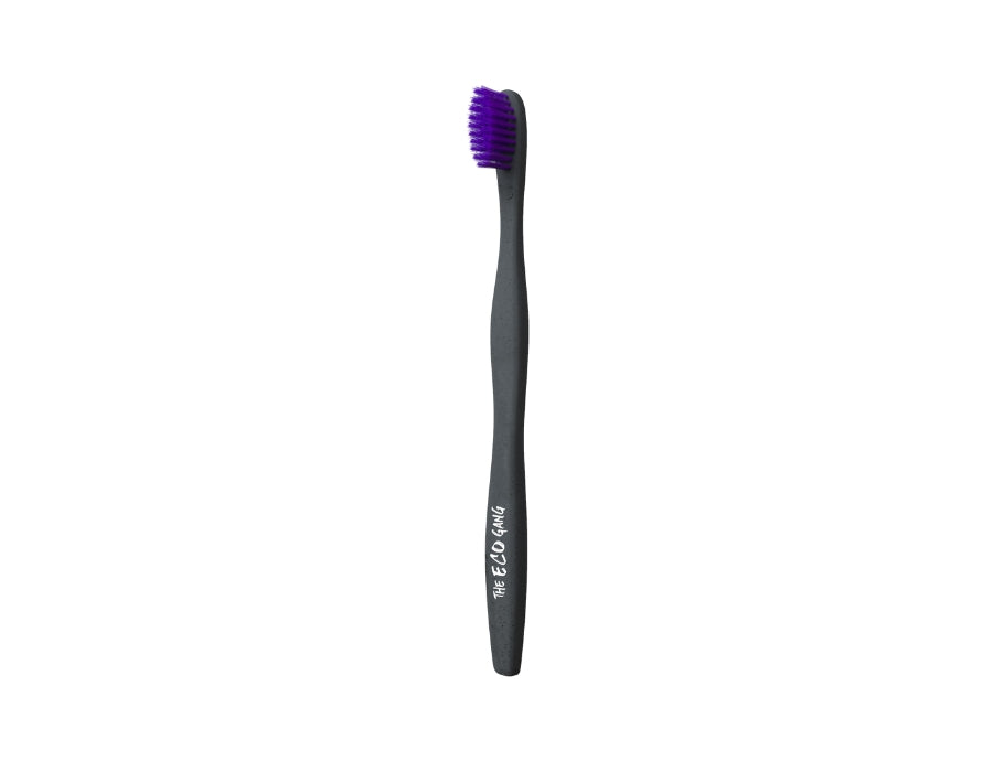 The eco gang plant-based toothbrush - sensitive - purple