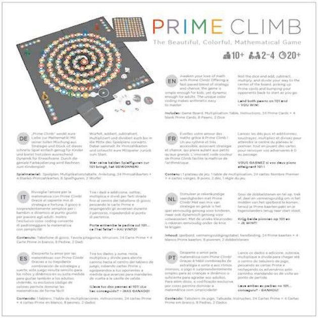 Ravensburger Thinkfun Prime Climb Board Game