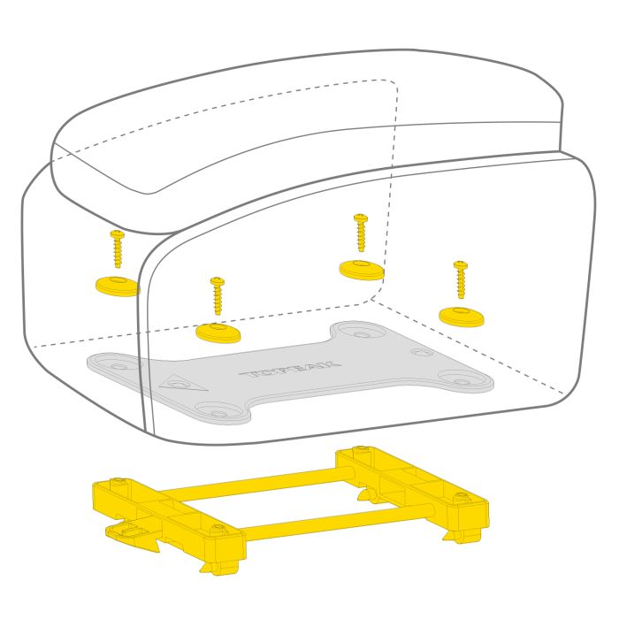 Topeak mtm trunk bag ex (mik - racktime)