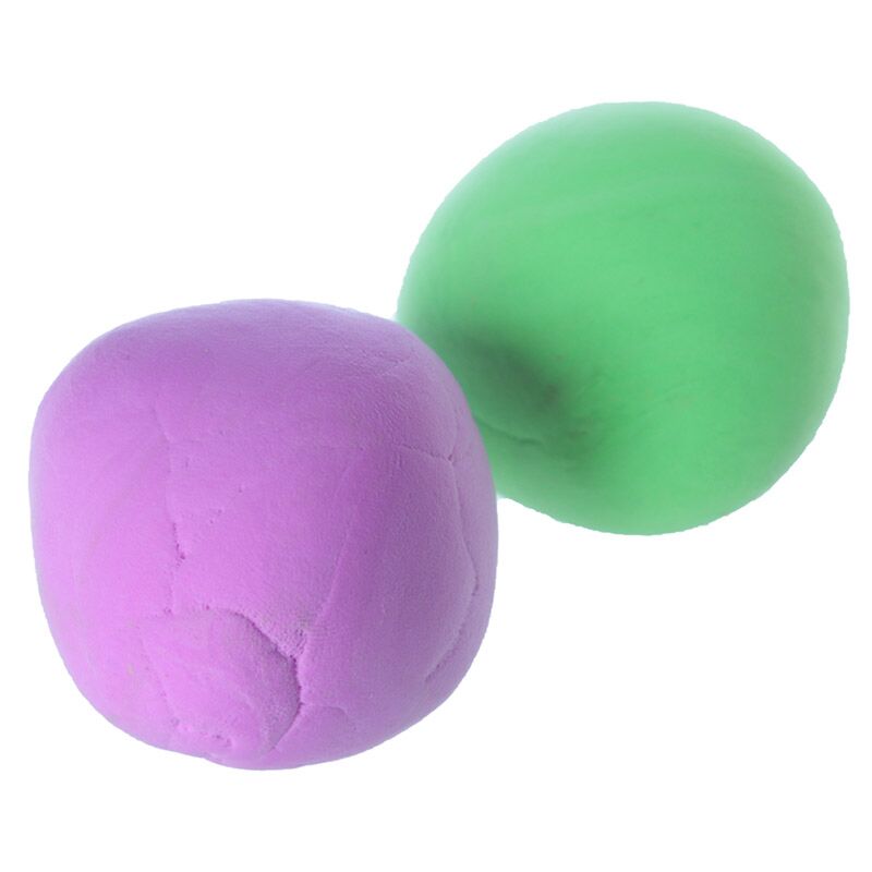 Two-tone bouncing putty