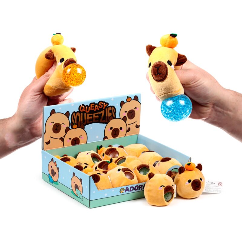 Queasy Squeezies Adoramals Capybara Peluche da spremere