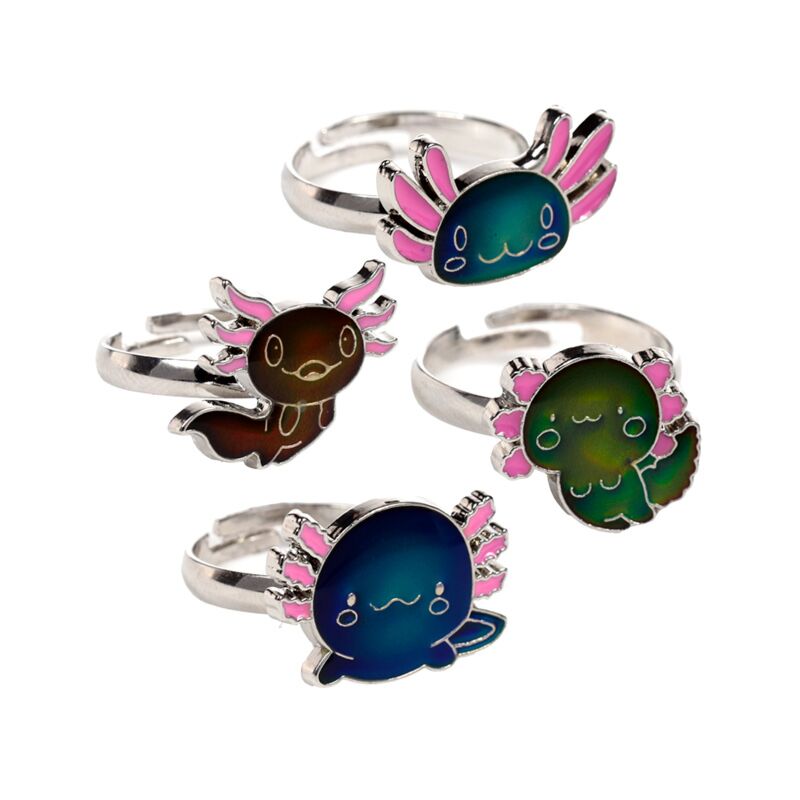 Bague d'humeur enfant Axolotl