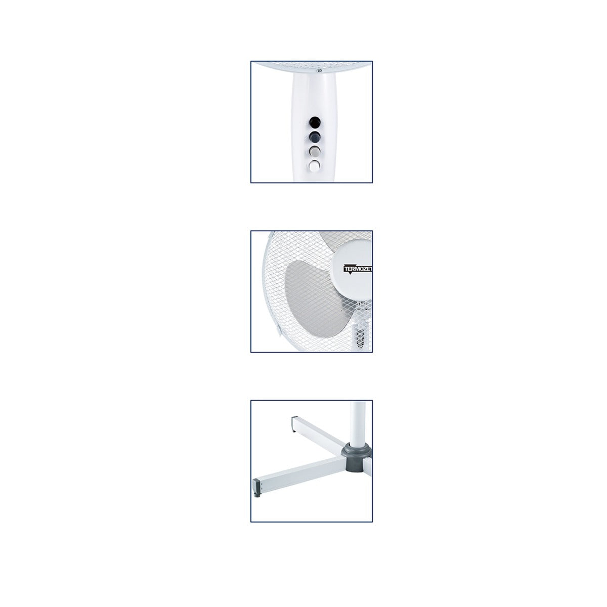 Termozeta Windzeta StatiefVentilator