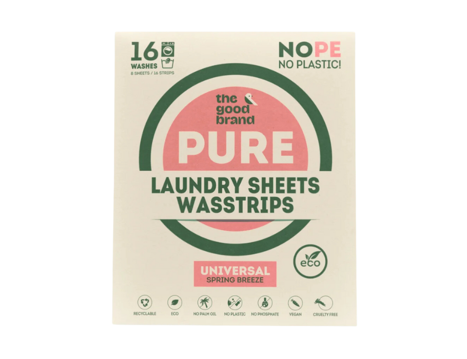 The Good Brand Wash Strips - Spring - Packaging da viaggio - 16 pezzi