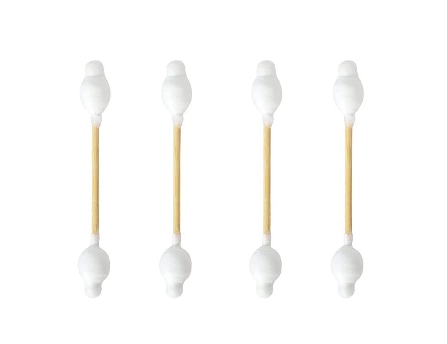 The eco gang cotton swabs - baby - white