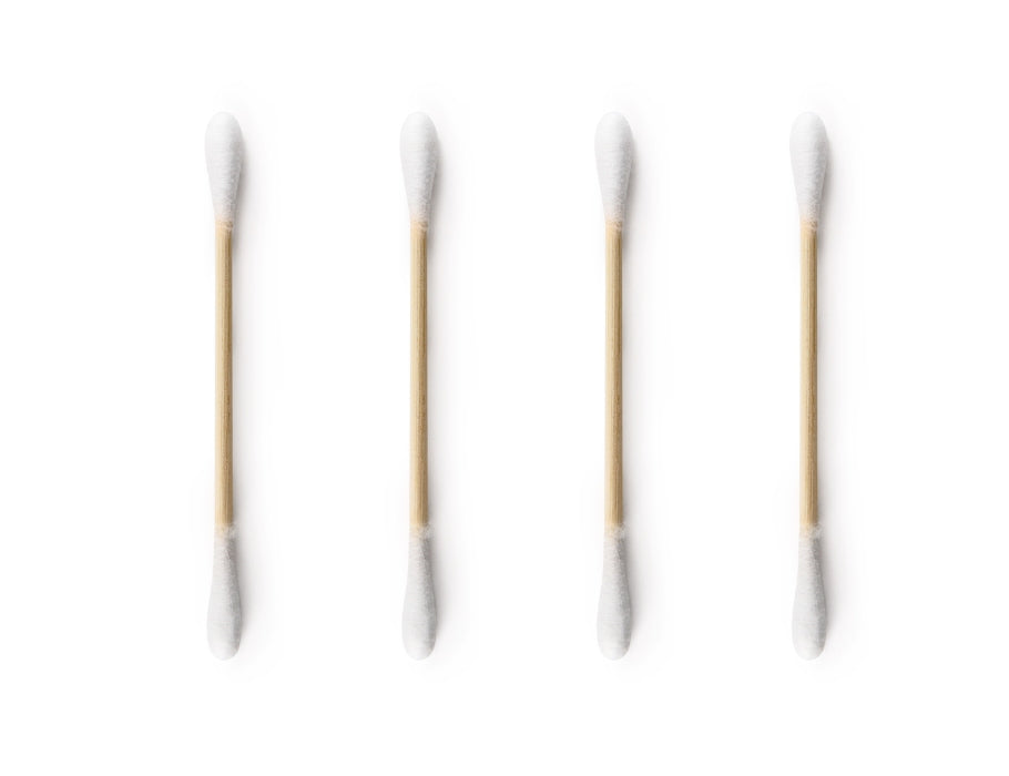 The eco gang cotton swabs - 100 pieces - white