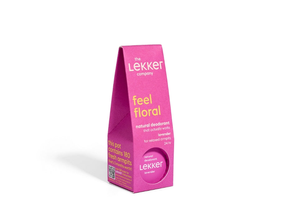 Die Lekker Company Deodorant - Lavendel - Fühlt sich blumig