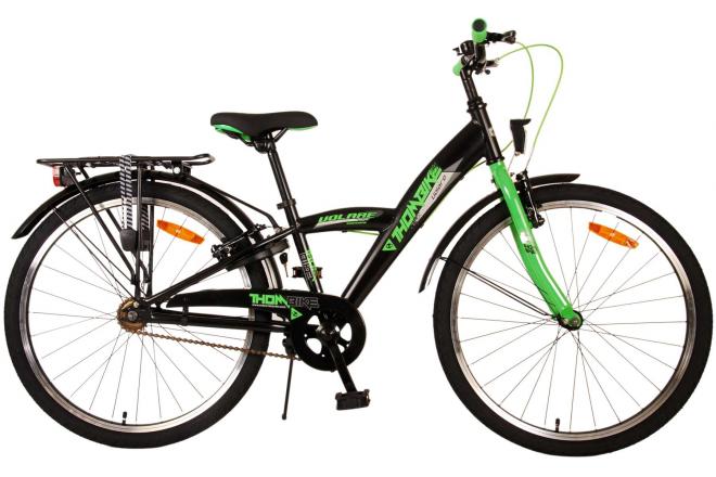 Volare Thombike children's bike - Boys - 24 inch - Black Green - Two hand brakes