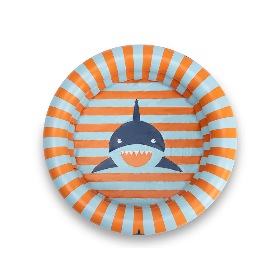 Tropic Shark | Piscina blu arancione Ø 60 cm