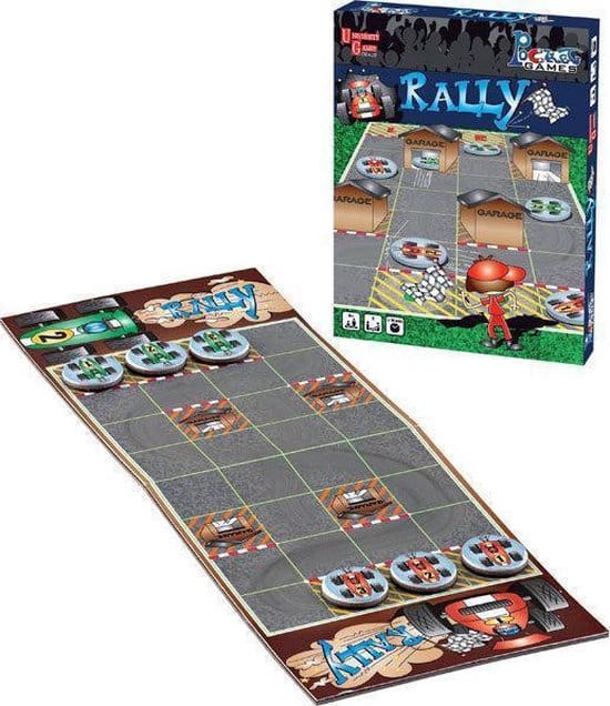 University games rally magnetic pocket game