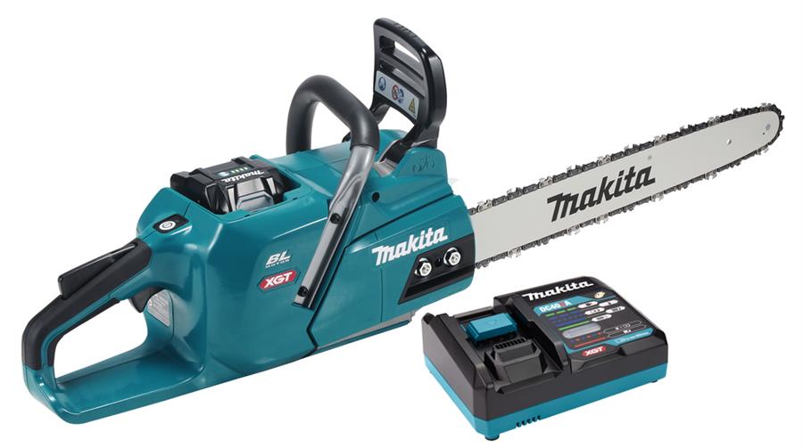 Makita accu kettingzaag 45cm xgt 40v max 5.0ah