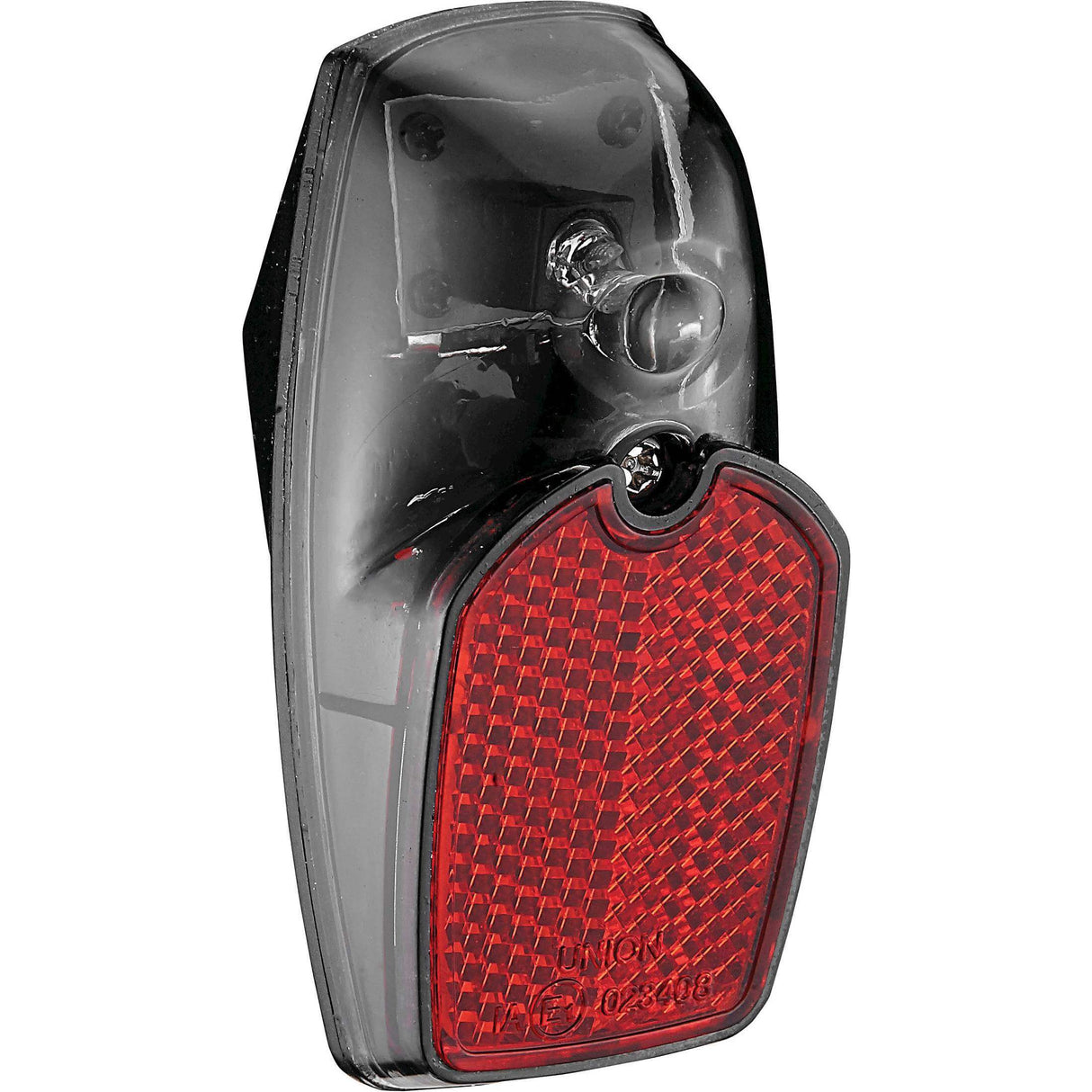 Union rear light UN-4307 battery mudguard on card