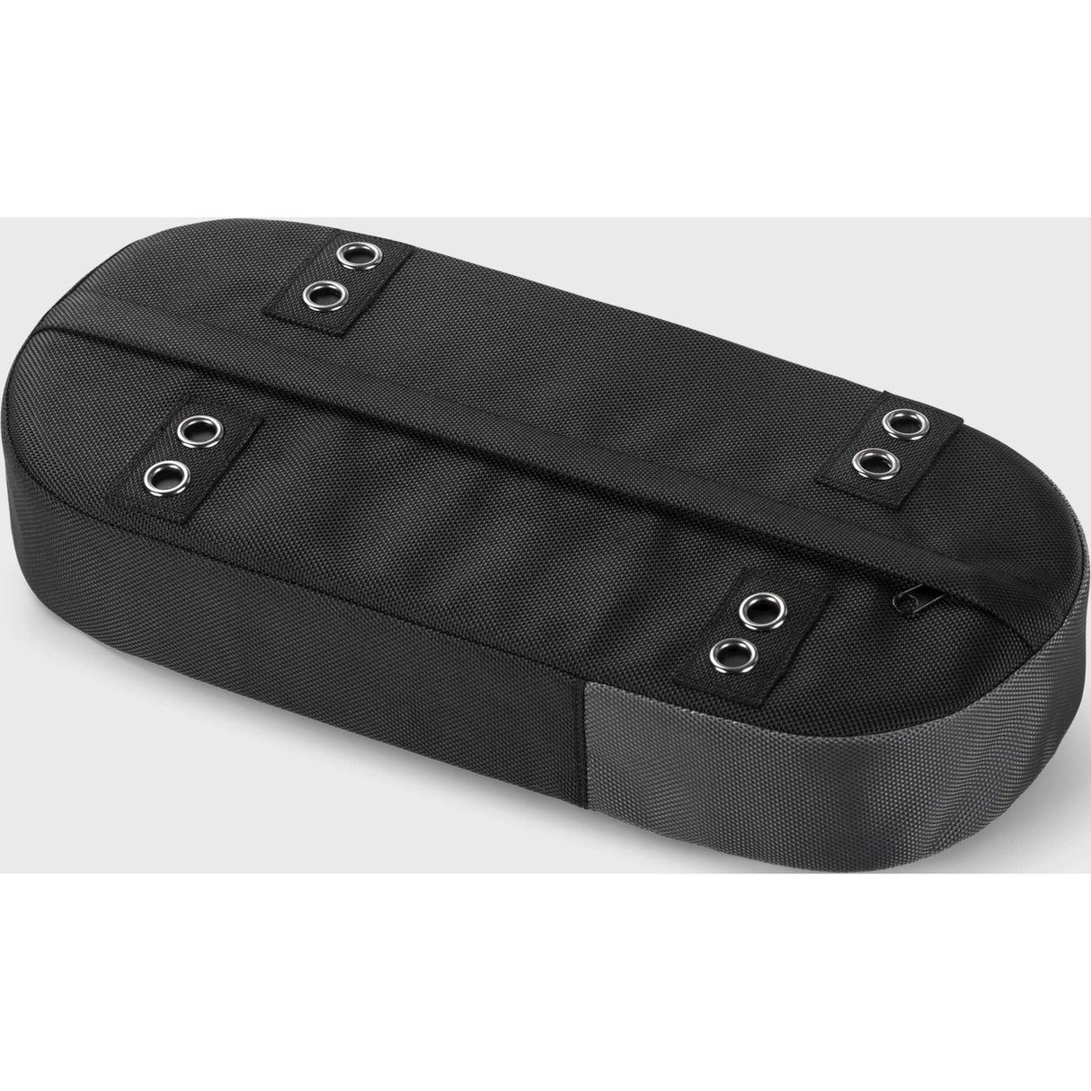 Gepäckverhalten Kissen recycelt 38 cm schwarz grau