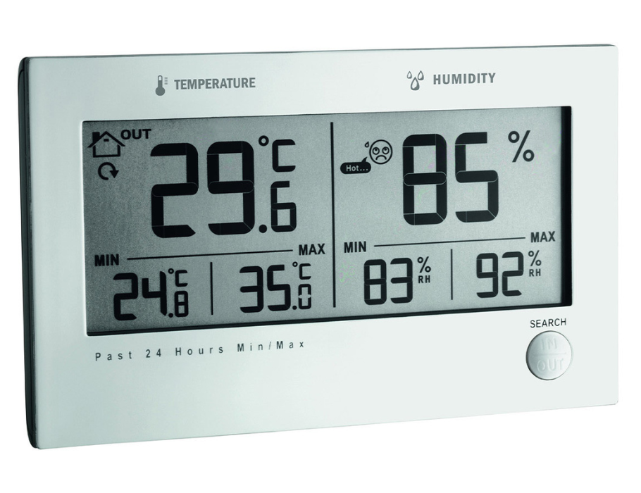 Tfa hygrometer twin plus - humidity and temperature - indoor and outdoor
