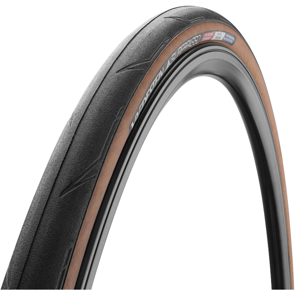 Vredestein Tire Superpasso TLR 700 x 28c Black Transparent