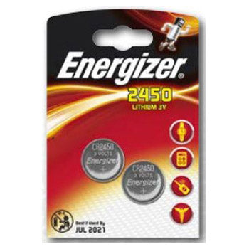 Enerdis Energizer Lithium 3V CR2450 Blister 2 pièces