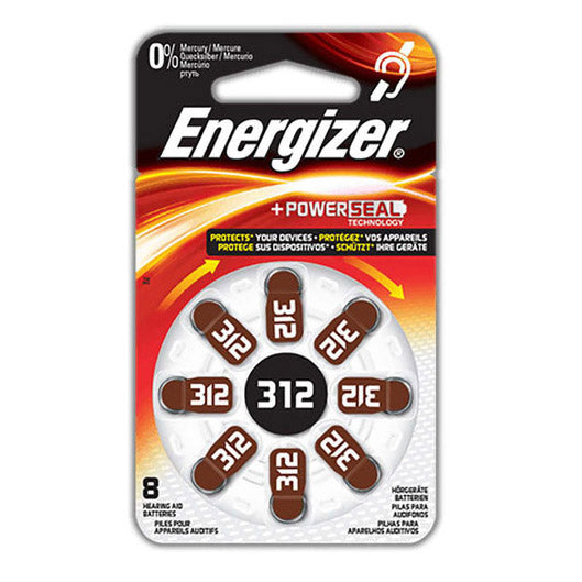 Energie Energizer PR41 312 HOEARD. Batt. 1,4 V Blasen 8 Stücke