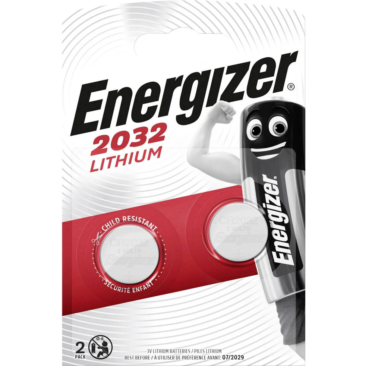 Enerdis energizer button cell ultimate lithium 3v cr2032 (2 pcs)