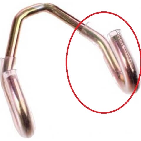 Muovinen suojapyörän vetokoukku (per 1 kpl)