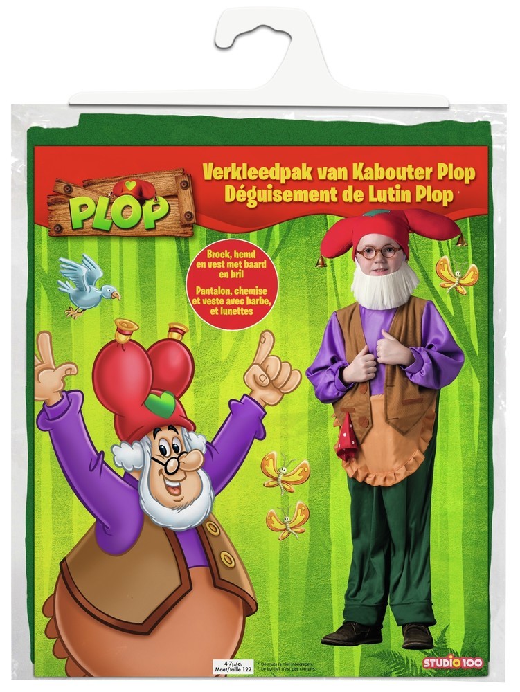 Studio 100 plop verkleedpak - plop - verkleedkleding