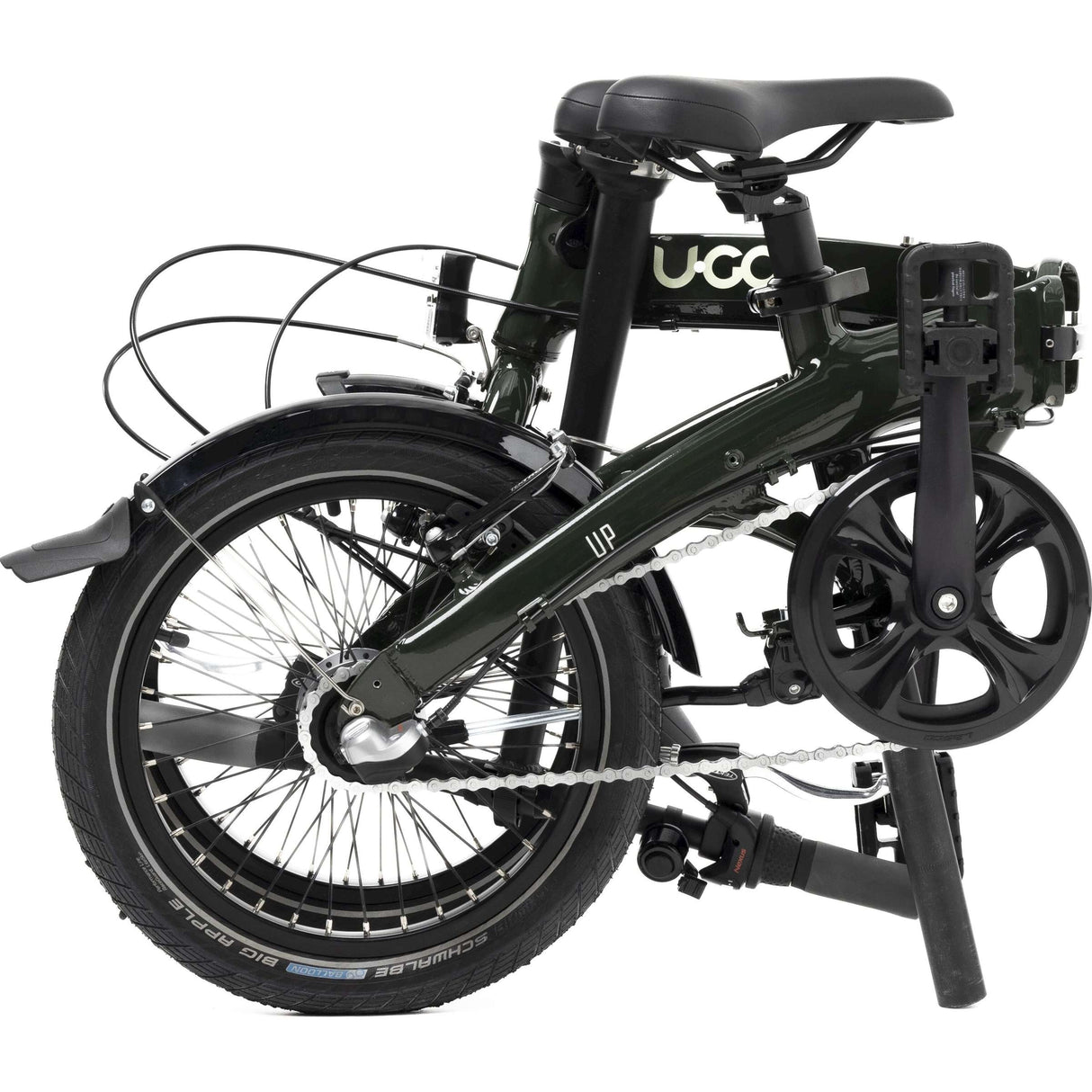 UGO Folding Bicycle 20 U -Go I3 V -BRAKE - NEXUS 3 Speed - Moss Green