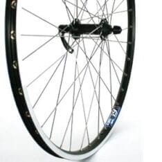 Roland Rueda delantera 28 Shimano HB-QC400 ZAC19 Spk de acero inoxidable negro