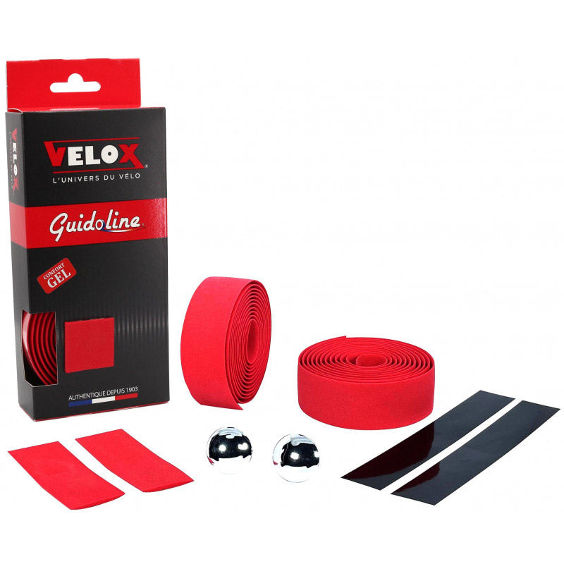 Velox -Lenker Maxi Cork Gel Red (2.)