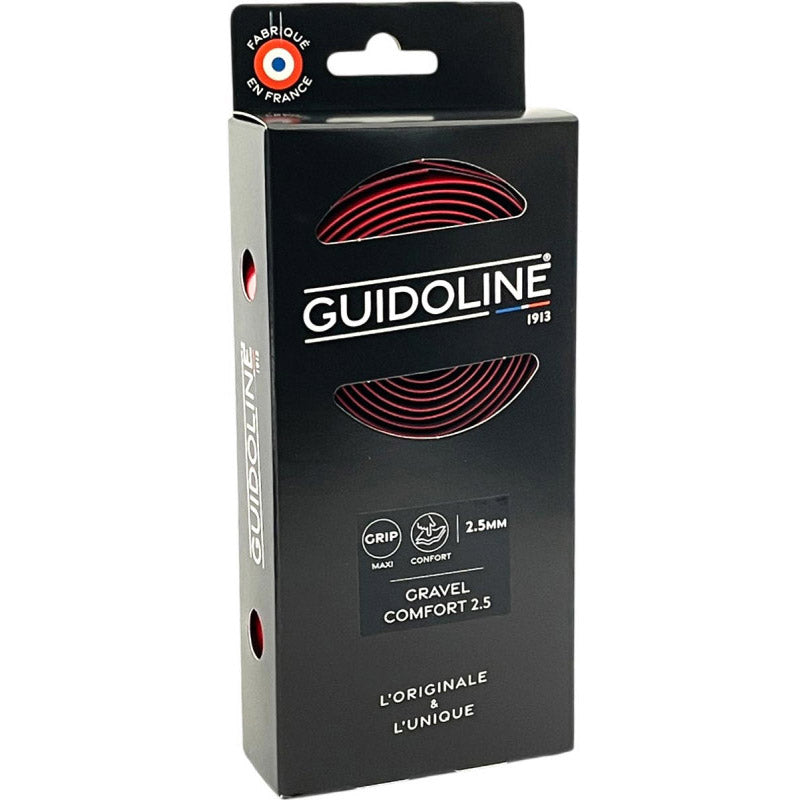 Confort gairbhéal téip handlebar Velox 2.5 dearg