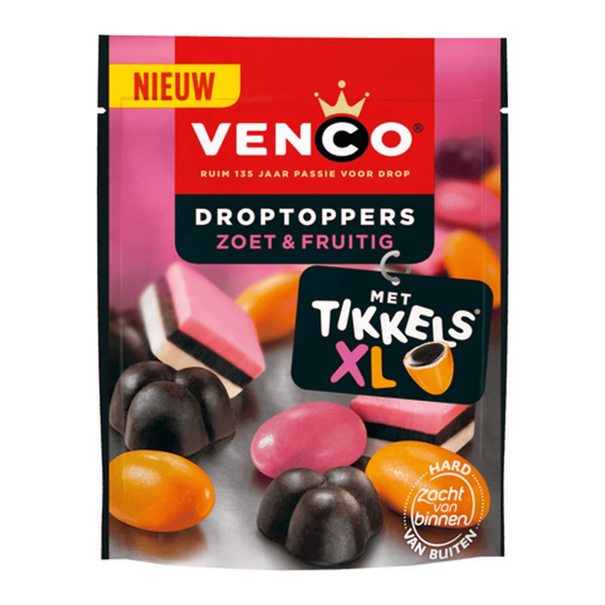 Saco frutado Venco drop toppers (10x 225gr)