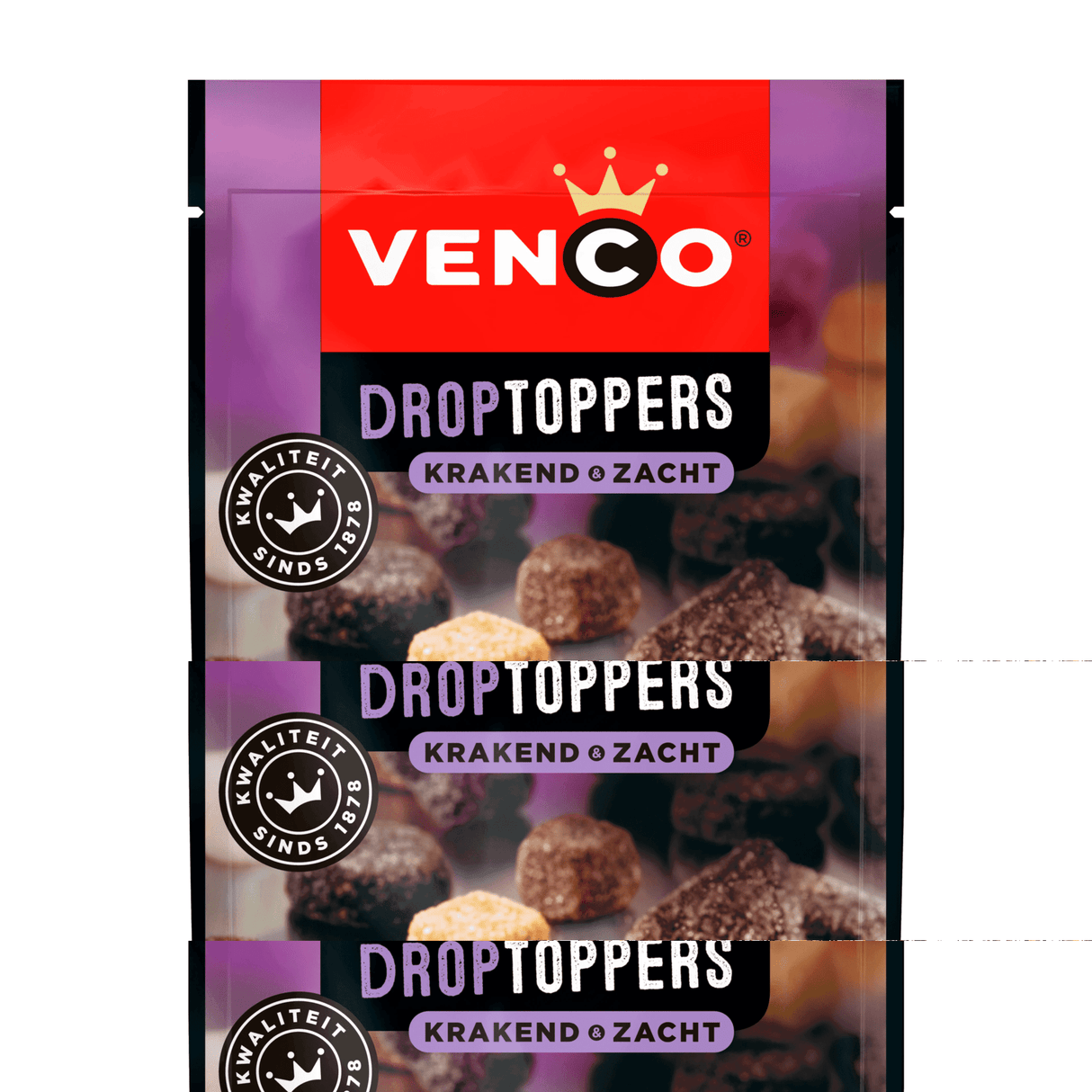 Venco drop toppers saco macio para quebrar (10x 215gr)
